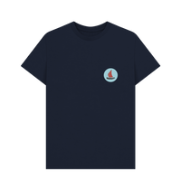 Navy Blue Printed T-shirt