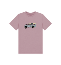 Mauve Printed Kids T-Shirt