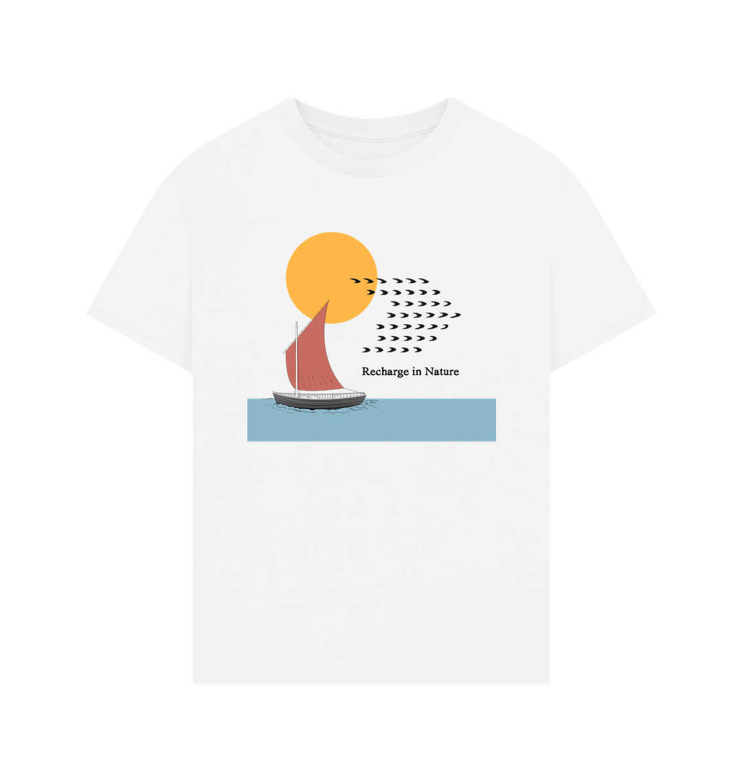 White Printed T-shirt