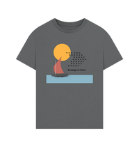 Slate Grey Printed T-shirt