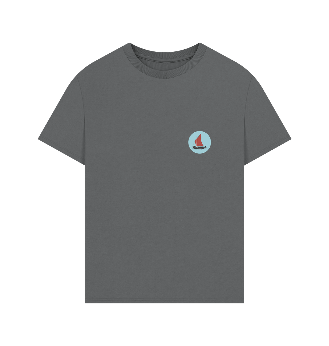 Slate Grey Printed T-shirt