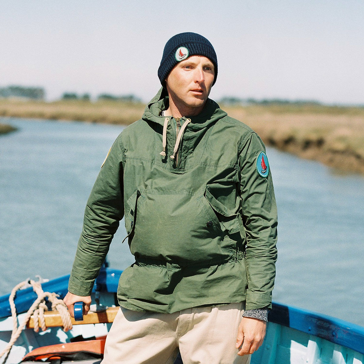 Waxed Cotton Smock