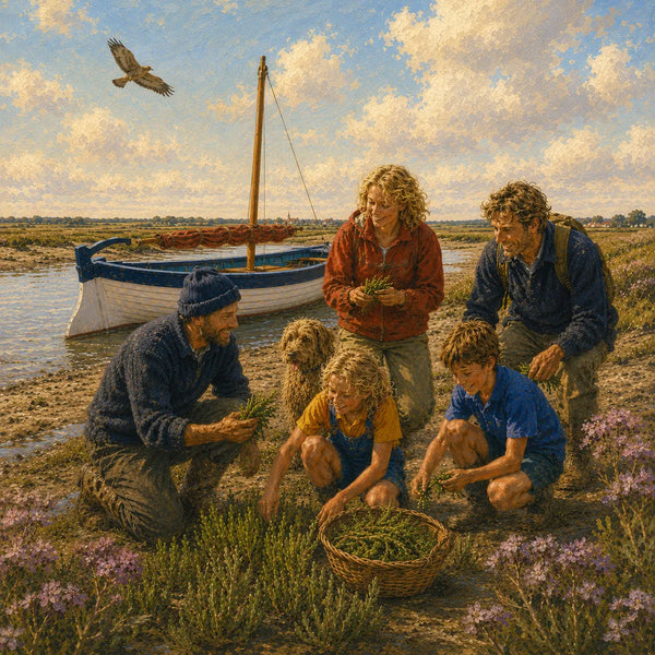 Wind against you, tide for you: an evening on a neap tide