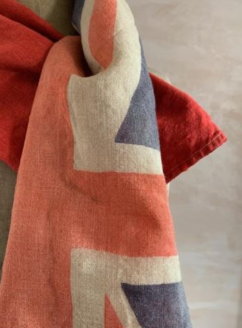 Vintage Linen Flag